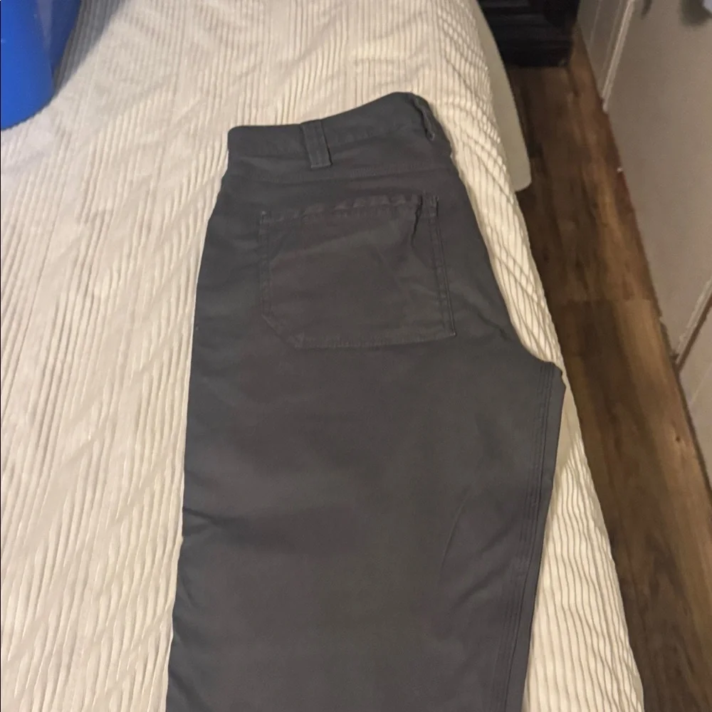Gray Mens Flex Work Pants. Heavy Duty - Picture 4 of 5